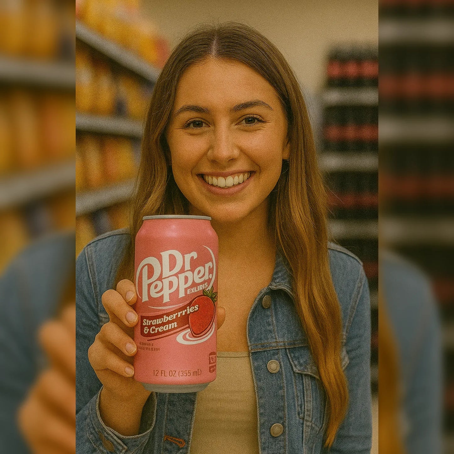 12 Pack Dr Pepper Strawberry & Cream