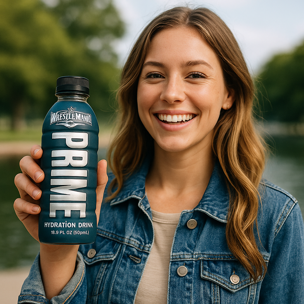 RARE Prime Drink WrestleMania Drink, 500ml Soda Pop Prime, Trending, trending products, Bestseller