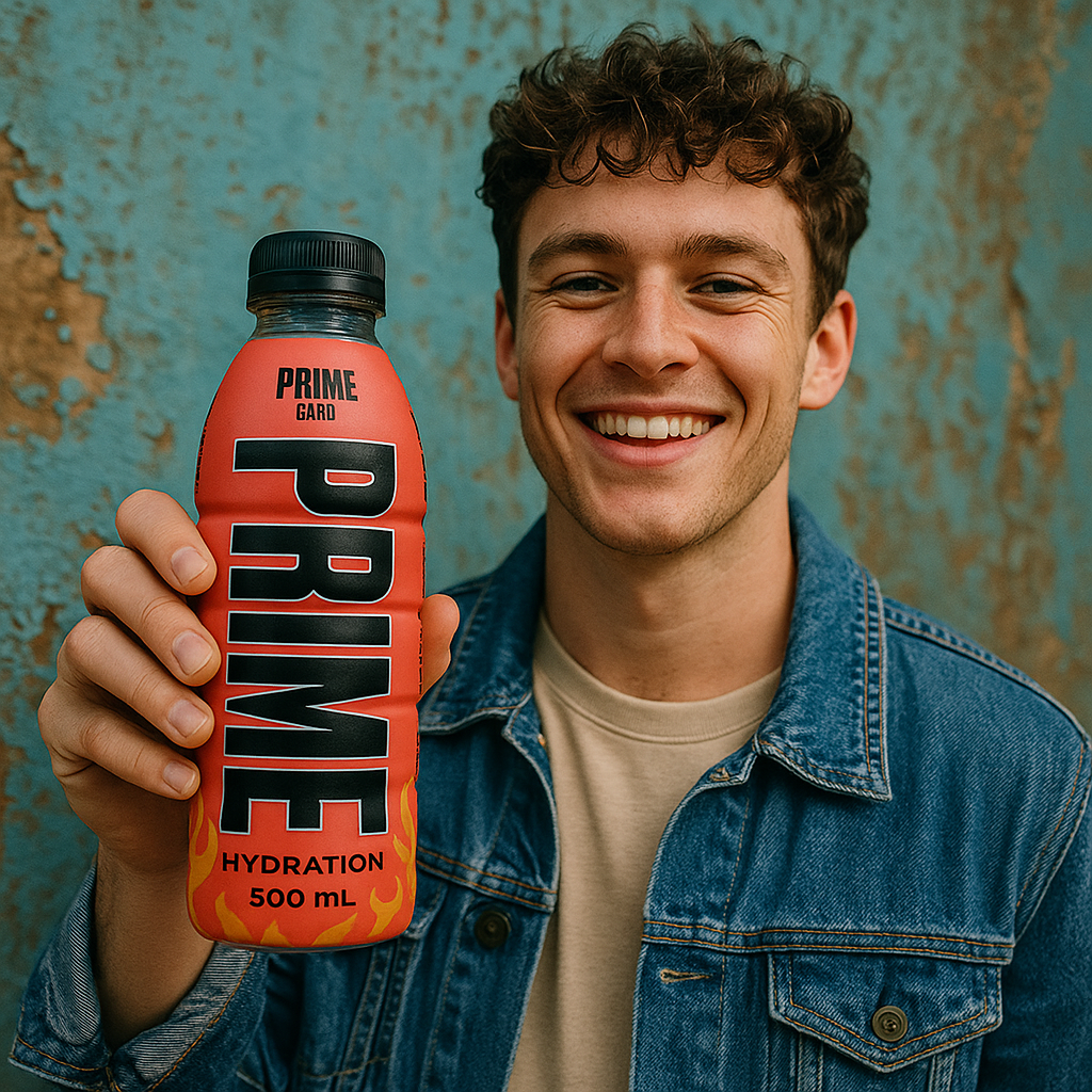RARE Red Prime Card PRIME Hydration Drink, 500ml Soda Pop Prime, Trending, trending products, Bestseller
