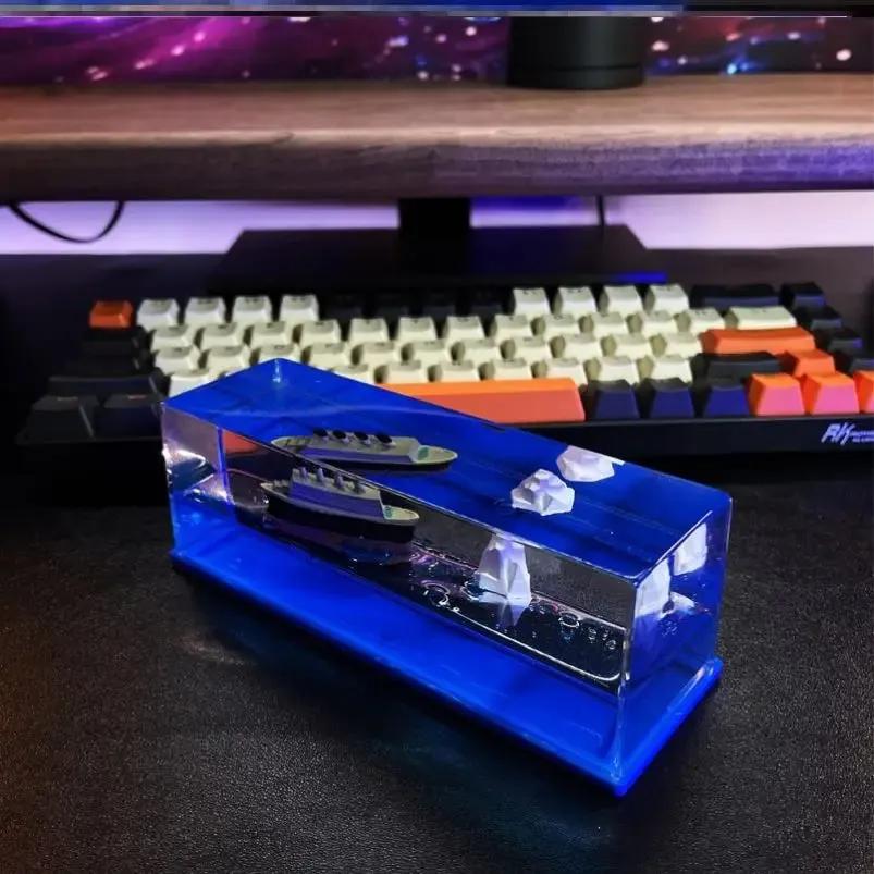 Unsinkable Titanic Ship Desk/Car Decor Quirky Stuff (not for sale) Unsinkable Titanic