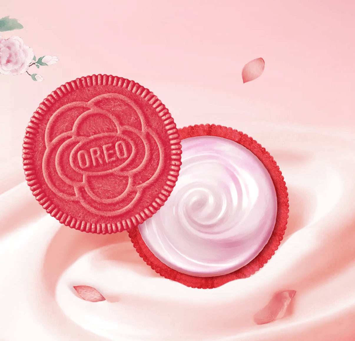 Oreo Cream Peony Flavor Biscuits 194g Snacks/Chips (not for sale) Oreo, Trending, trending products