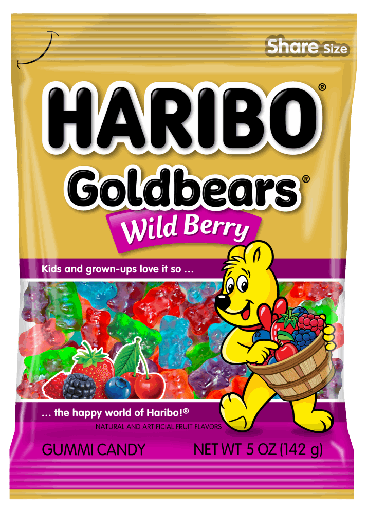 Haribo Goldbear Wildberry (142g) Gummies Haribo, Trending, trending products