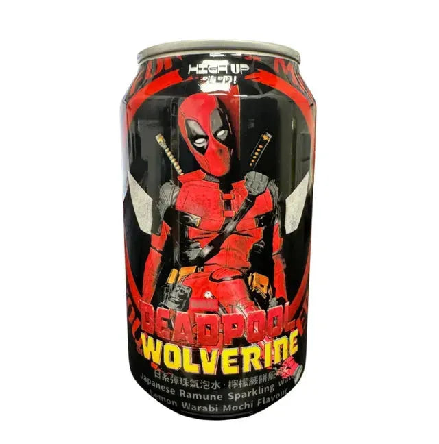 Deadpool Wolverine Japanese Ramune Sparkling Water Special Edition Soda Pop Wolverine, trending products