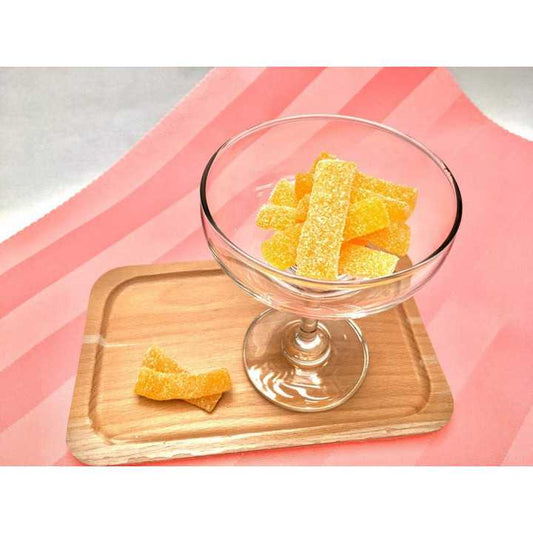 Bourbon Fettuccine Italian Lemon Gummy (50g) - Japan Candy Bourbon, TSAJS, TSAAS, trending products, usabestseller, cabestseller, asian