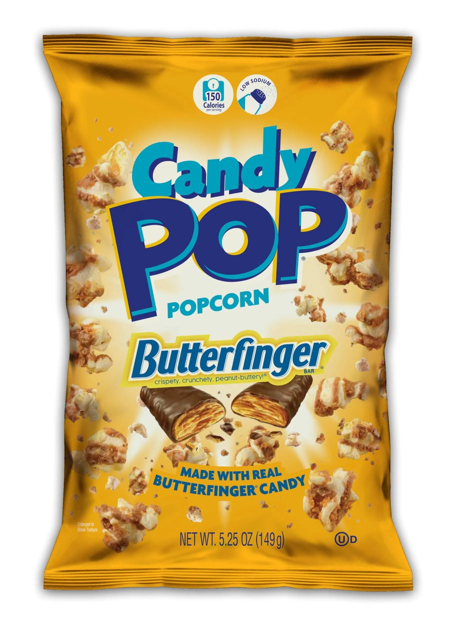 Candy Pop Butterfinger Popcorn 150g Snacks/Chips Candy PoP, TSASN&CH, trending products, cabestseller, usabestseller