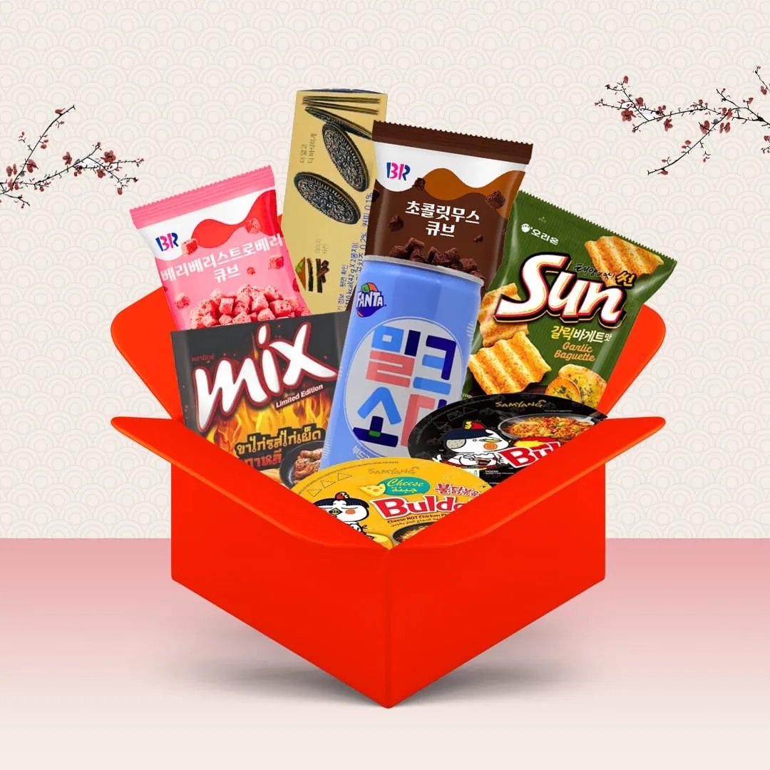 Korean Snack Box Asian Snacks Korean Snack Box, TSASN&CH, TSARC, TSAAS, TSAAS, cabestseller, usabestseller, asian