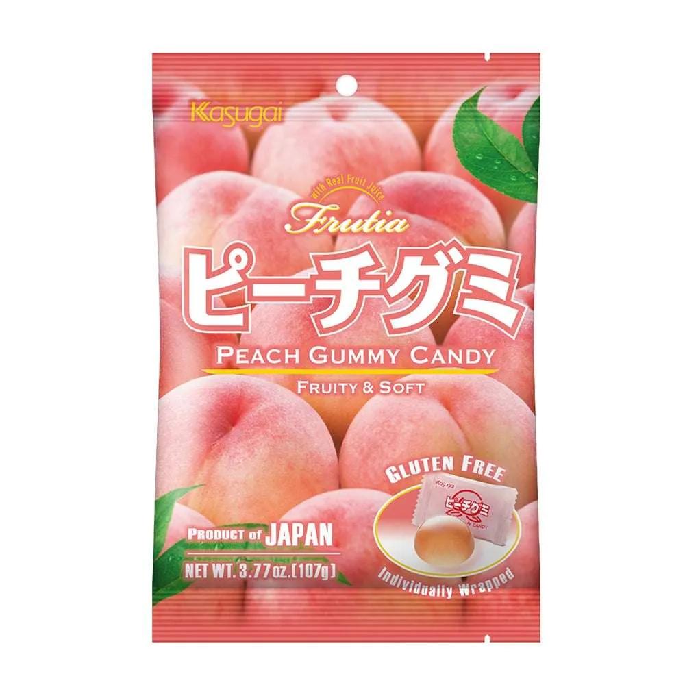 KASUGAi -Gummy Peach 107g Candy Kasugai, TSAJS, TSAAS