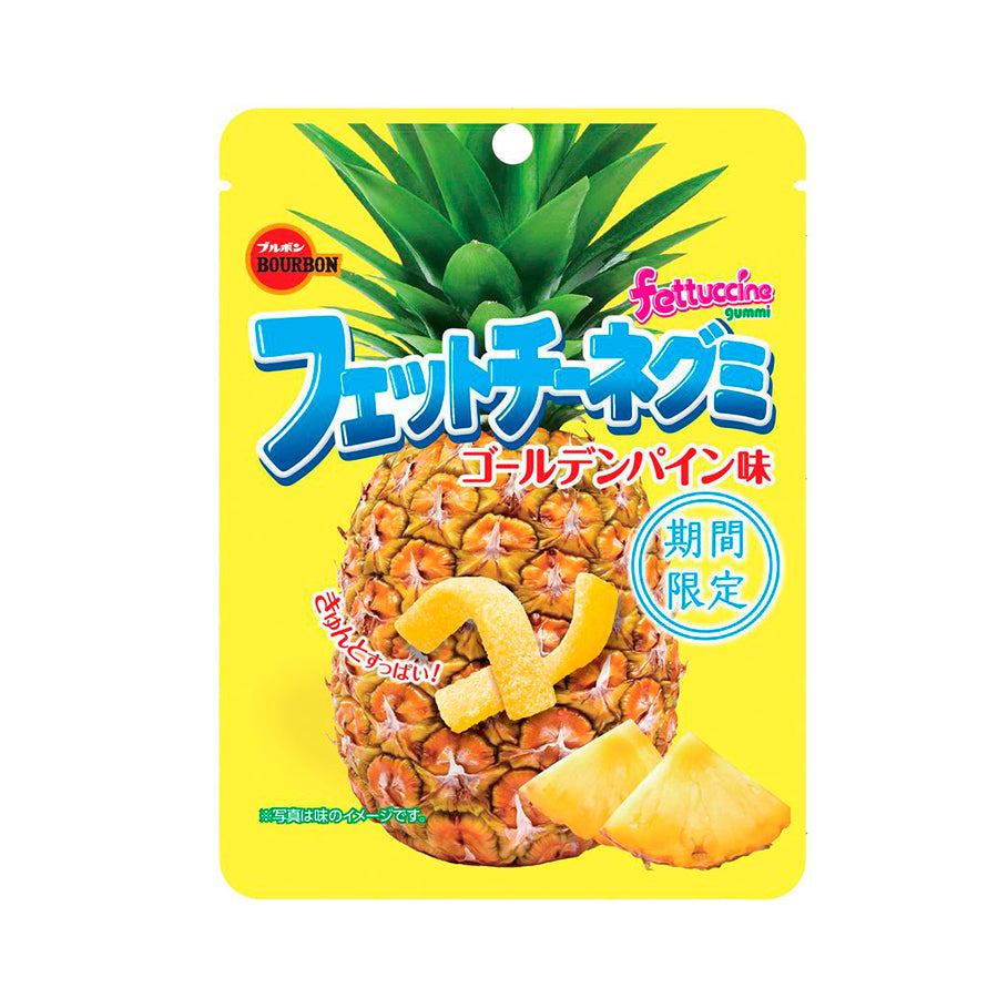 Bourbon Fettuccine Gummy Pineapple (Japan) - 50g Gummies Bourbon Fettuccine, Latest Products, Trending