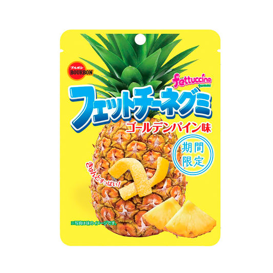 Bourbon Fettuccine Gummy Pineapple (Japan) - 50g Gummies Bourbon Fettuccine, Latest Products, Trending