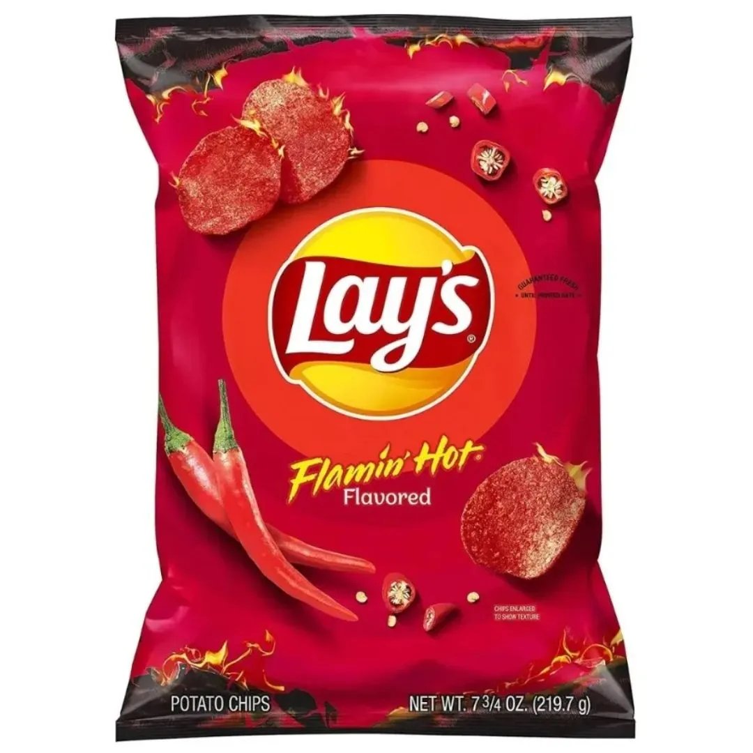Lays Flamin Hot 219.7g - Snacks/chips (not for sale) from Lays, TSASN&CH