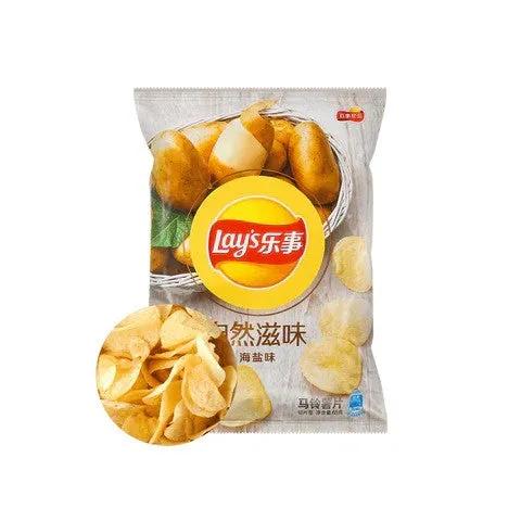 Lay's Natural Sea Salt Potato Chips 65g (Best Before Passed) Snacks/Chips Lays, TSAAS, TSASN&CH, TSAISC, TSAIS, trending products
