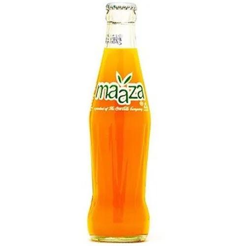 Maaza - glass bottle 200ml Soda Pop (not for sale) Maaza, TSAED, TSARC, TSAISC, TSAIS&C, TSAIS