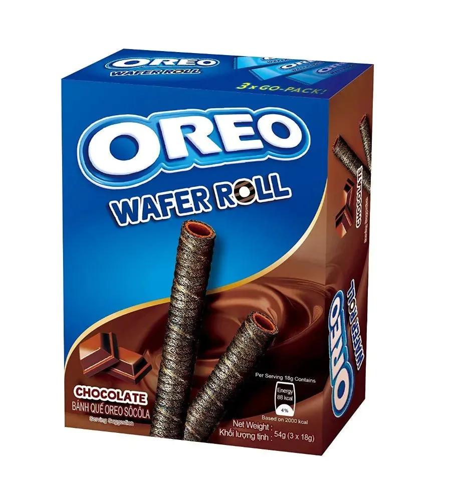 Oreo Waffer Roll chocolate Thailand Asian Snacks Oreo, TSAAS