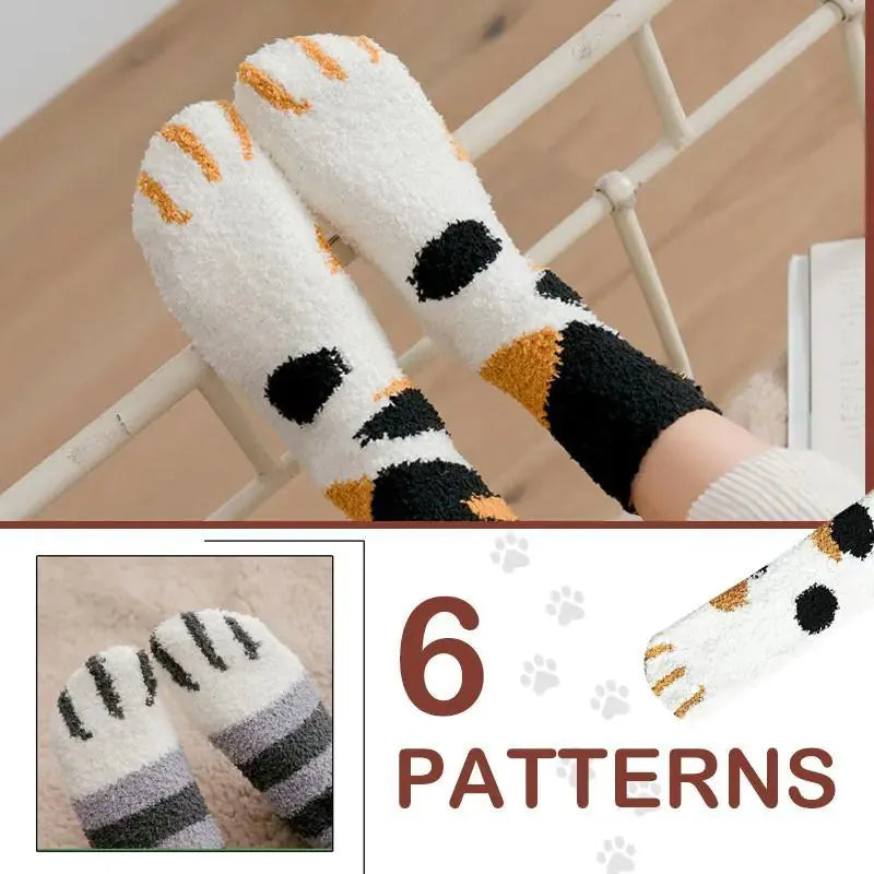 Cat Paws Print Socks Gifts (not for sale) Cat Paws Print Socks