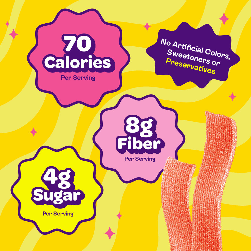 Joyride Candy Sour Pink Lemonade Strips (100g) Sour Candy Joyride Candy, trending products, latest