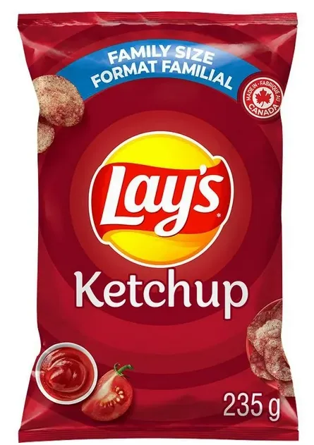 Lay's Ketchup Flavored Potato chips 235g Snacks/Chips (not for sale) Lays, TSACS, TSASN&CH, usabestseller