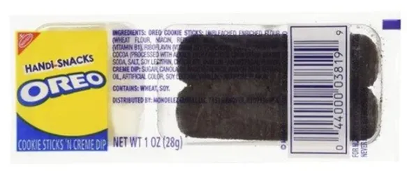 Handi-Snacks - Oreo (28g) Cookies (not for sale) Oreo, TSASN&CH