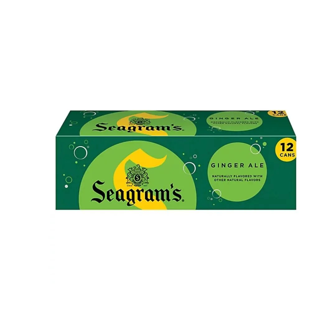 Seagrams Ginger Ale 12pack Soda Pop (not for sale) Seagrams, TSAED, cases, 12 Pack
