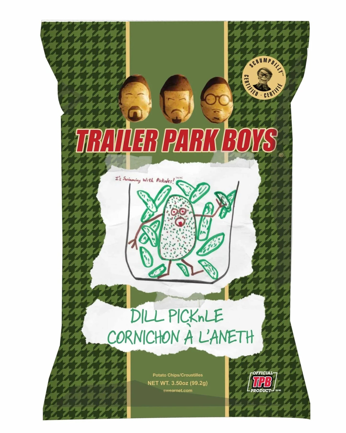 Trailer Park Boys Dill Pickle Snacks/Chips Trailer Park Boys, TSASN&CH, trending products