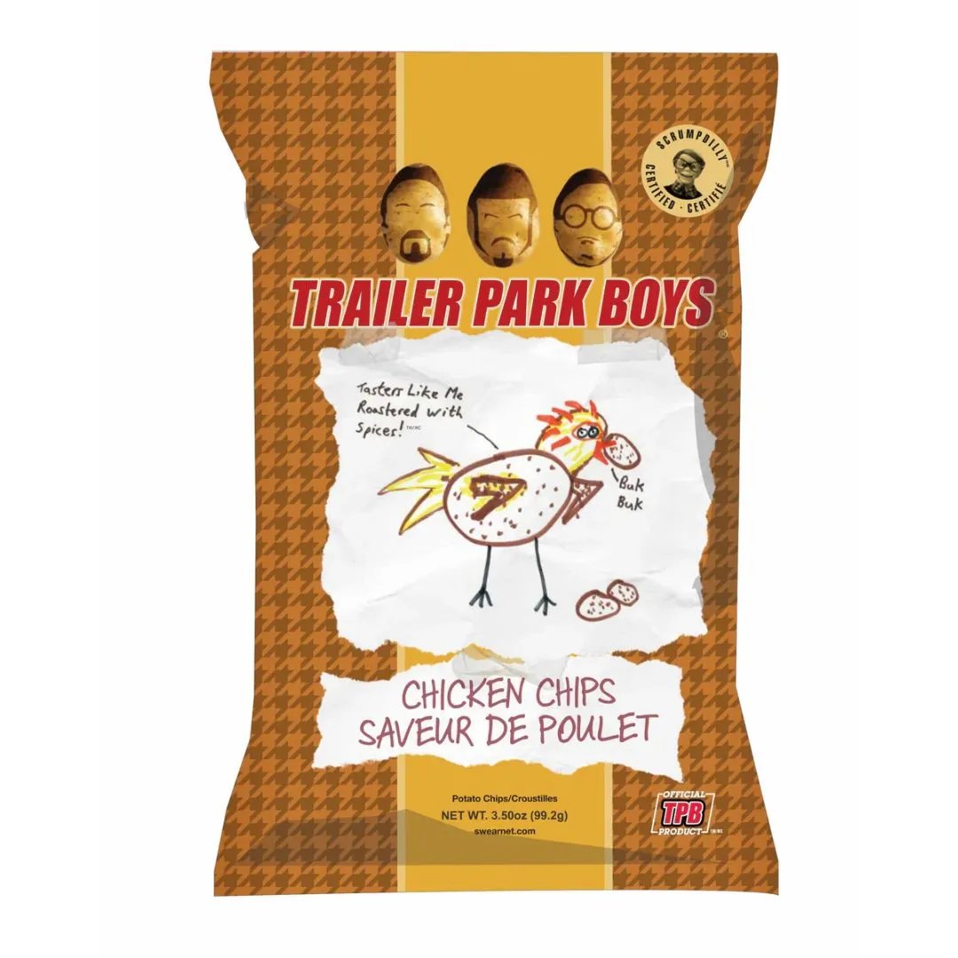 Trailer Park Boys Chicken Chips 85g Snacks/Chips (not for sale) Trailer Park Boys, TSASN&CH, trending products
