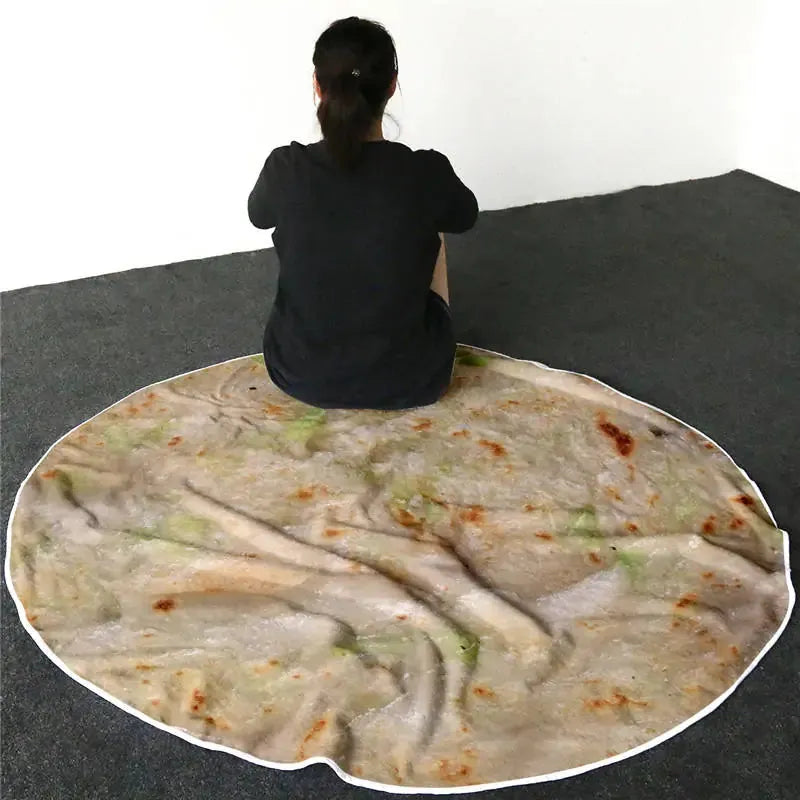Comfy Burrito Blanket 3D Gifts (not for sale) Mexican Burrito Blanket 3D