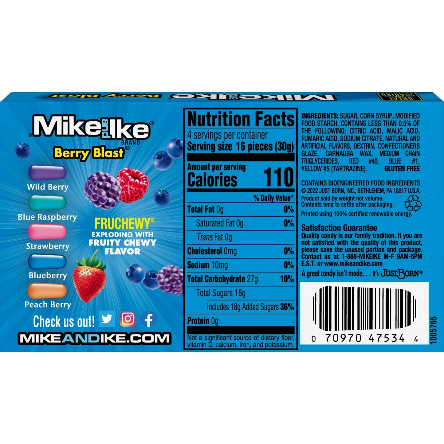 Mike & Ike Berry Blast Candies - (5Oz) Candy Mike & Ike, Latest Products, Trending