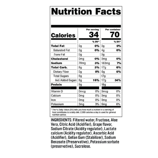 Aloe Vera Fresh Pet Pineapple (20 Pack X 16.9Oz) Soda Pop Aloe Vera, 20 Pack, Cases