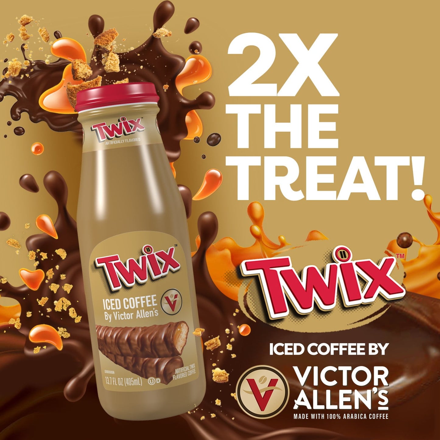 Victor Allen’s Coffee Twix Iced Coffee (13.7 Oz) Drink Mixes Victor Allen’s, latest