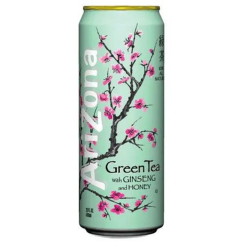 Arizona 24 Pack Green Tea with Ginseng and Honey Drink Soda Pop (not for Sale) Arizona, 24 Pack, Cases