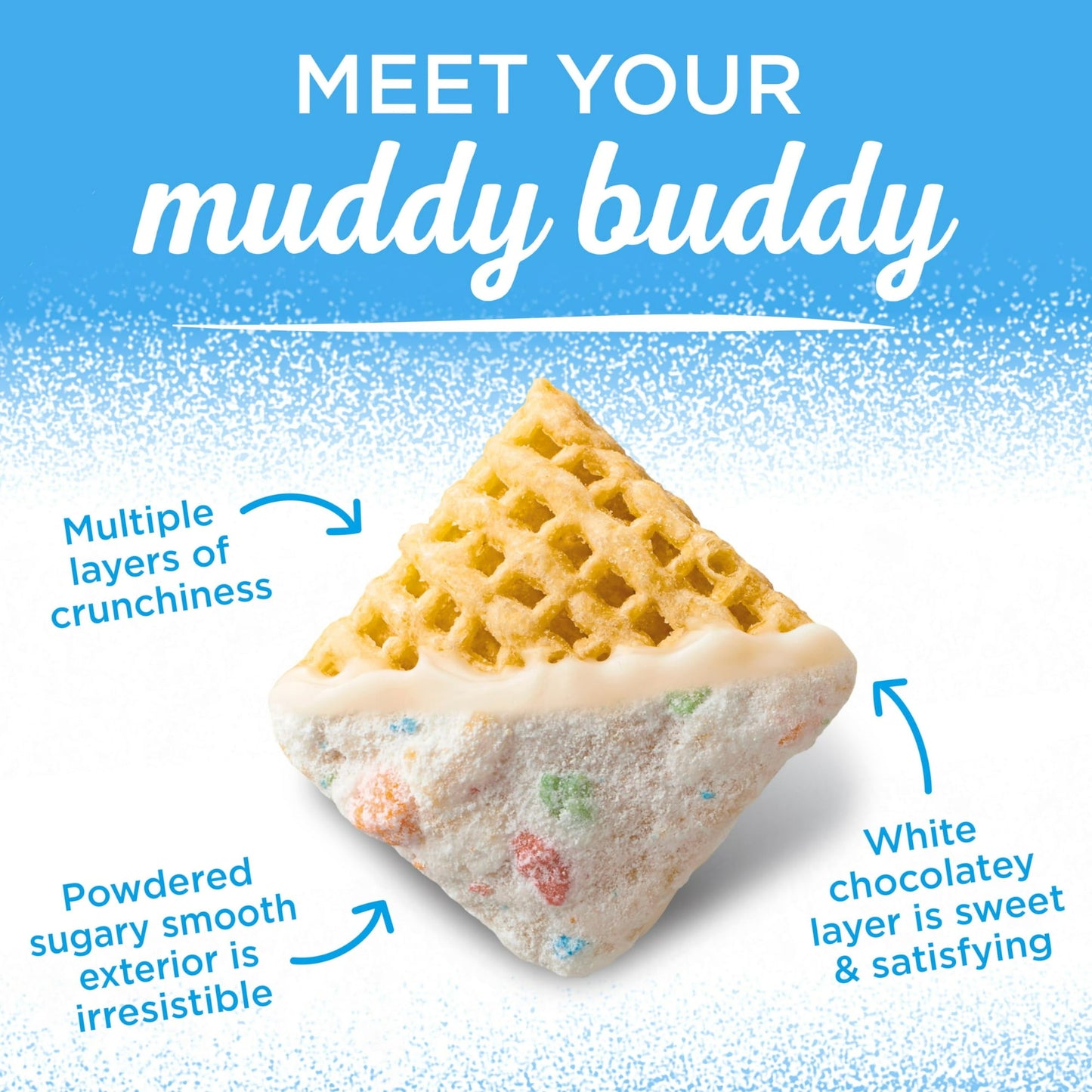 7 Pack Chex Mix Muddy Buddies Funfetti (4.5 Oz) Snacks Chex Mix, Latest