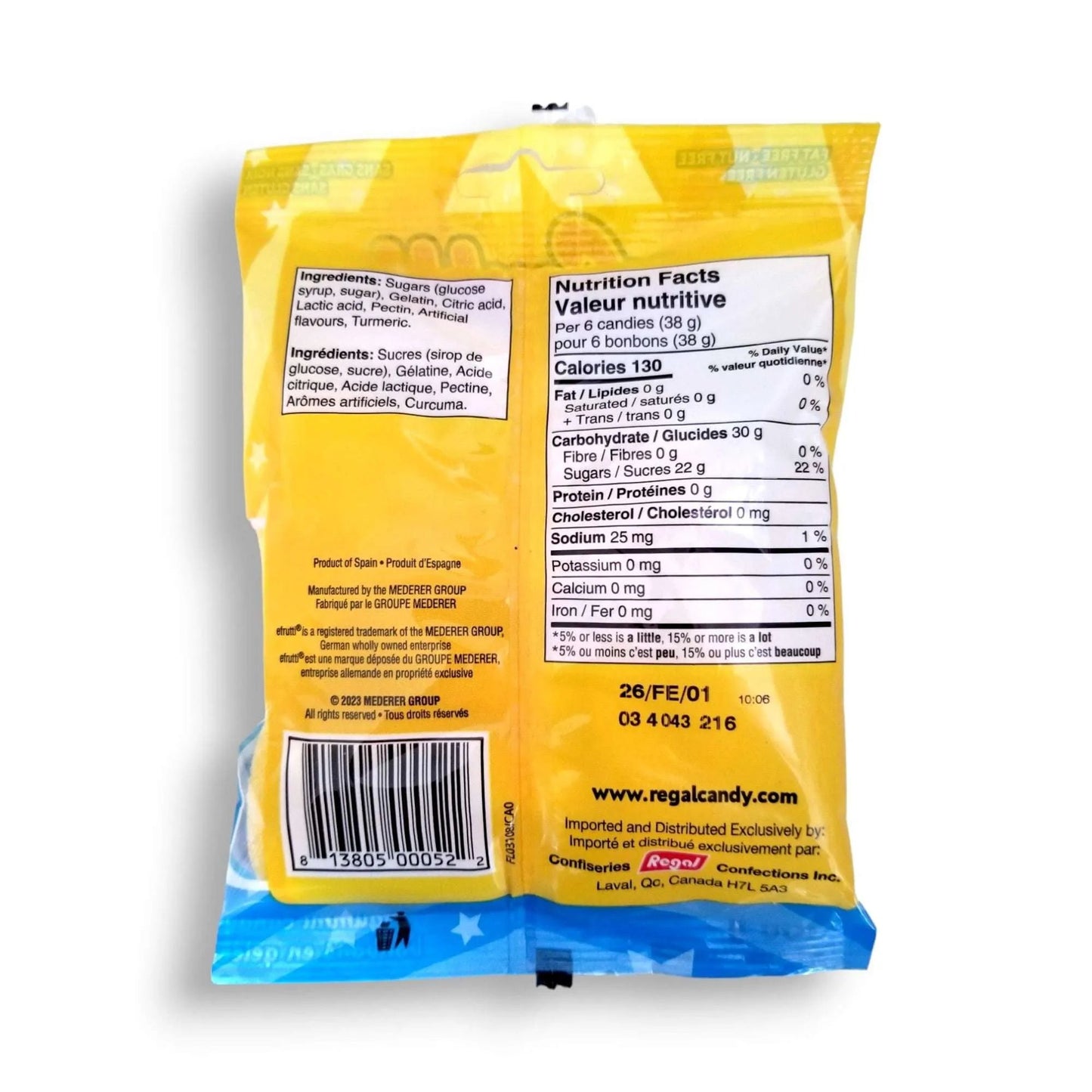 E Frutti Gummy - Banana (99g) Candy E Frutti, Trending, trending products