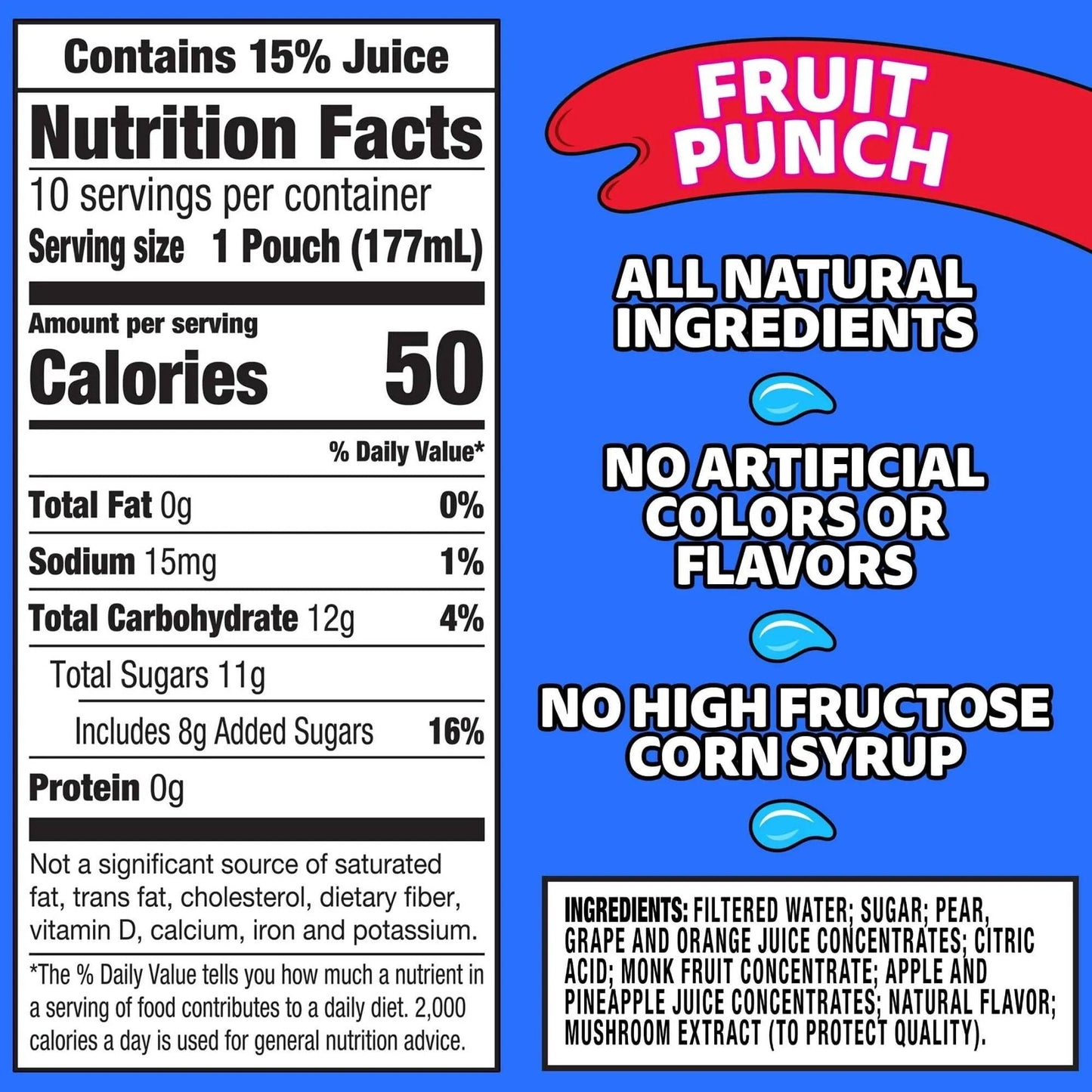 Capri Sun Juice Fruit Punch 10 Pack Soda Pop Caprisun, Trending, Latest Products
