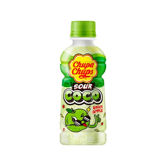 Chupa Chups Sour Coco Green Apple Flavor Drink 240 ml Soda Pop Chupa Chups , trending products, Latest Products