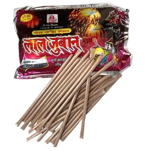 Churan Sticks Lal Juban Pack of 60 units Indian Candy (not for sale) Churan, TSAISC, TSARC, TSAISC, TSAIS&C, TSAIS