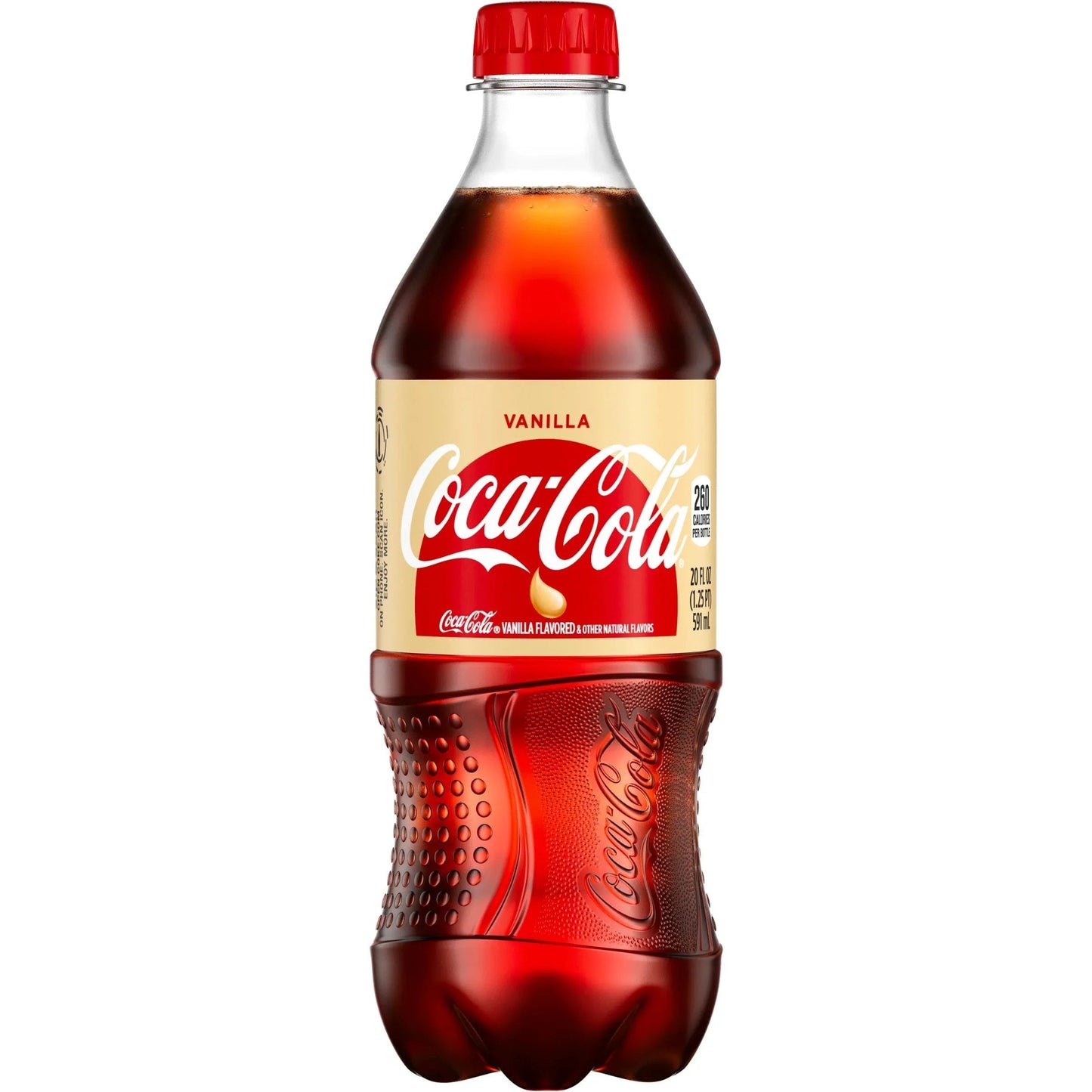 Coca Cola Vanilla 591 ml Best Before passed Soda Pop Coca Cola, TSAED, Trending