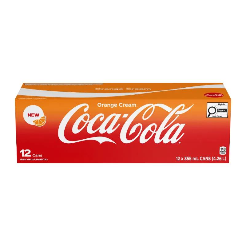 12 Pack Coca Cola Orange Cream Soda Pop (not for sale) Coca Cola, Cases, 12 Pack, Bestseller, Bestseller Drinks