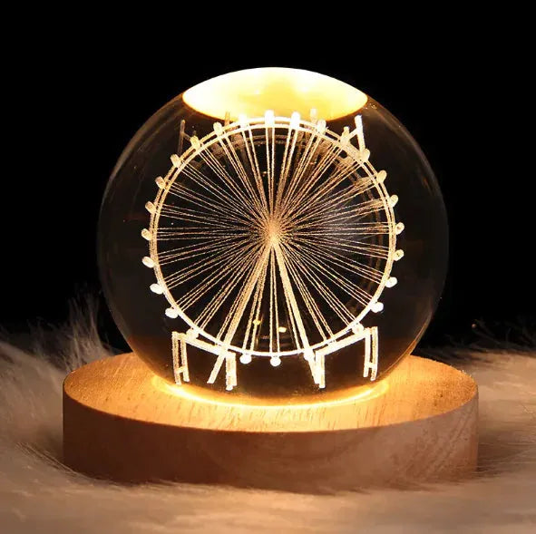 Crystal Ball Night Lamp Gifts (not for sale) Crystal Ball Night Lamp