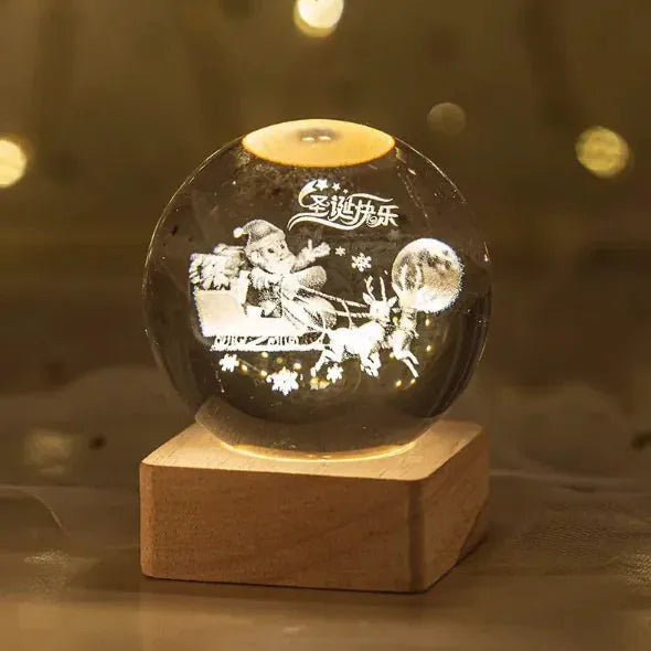 Crystal Ball Night Lamp Gifts (not for sale) Crystal Ball Night Lamp