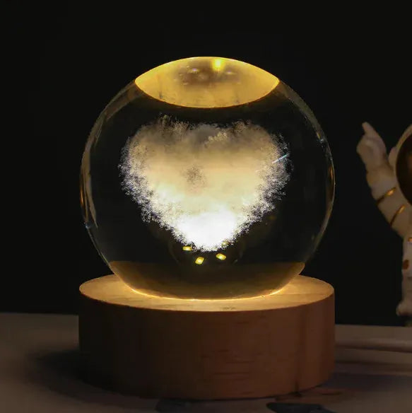 Crystal Ball Night Lamp Gifts (not for sale) Crystal Ball Night Lamp