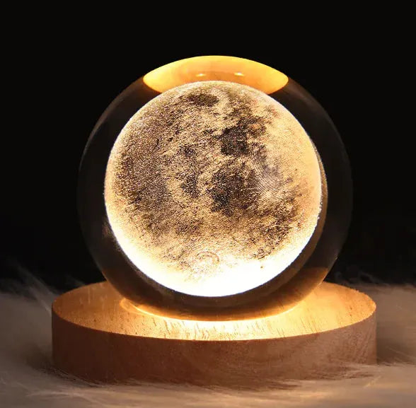 Crystal Ball Night Lamp Moon Gifts (not for sale) Crystal Ball Night Lamp