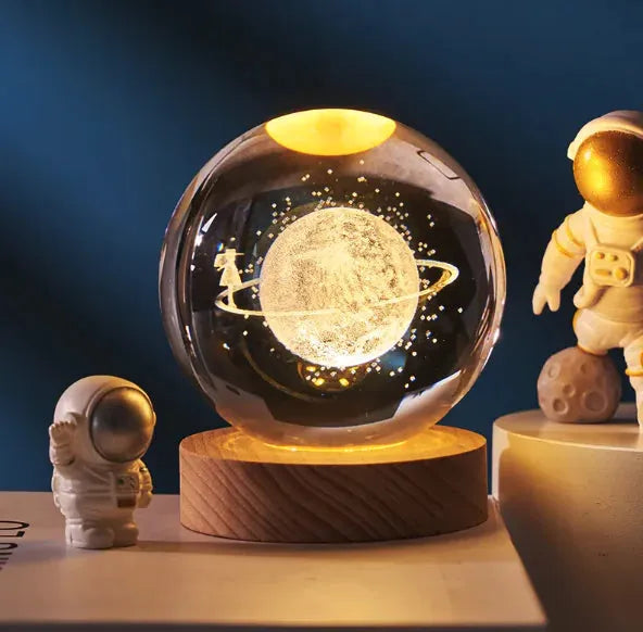 Crystal Ball Night Lamp Through the Starry Sky Gifts (not for sale) Crystal Ball Night Lamp