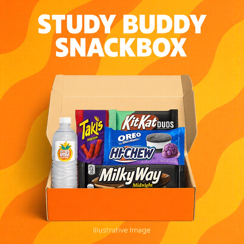 Study Buddy Snackbox (9+ Snacks Inside) Snackbox Snack Attack