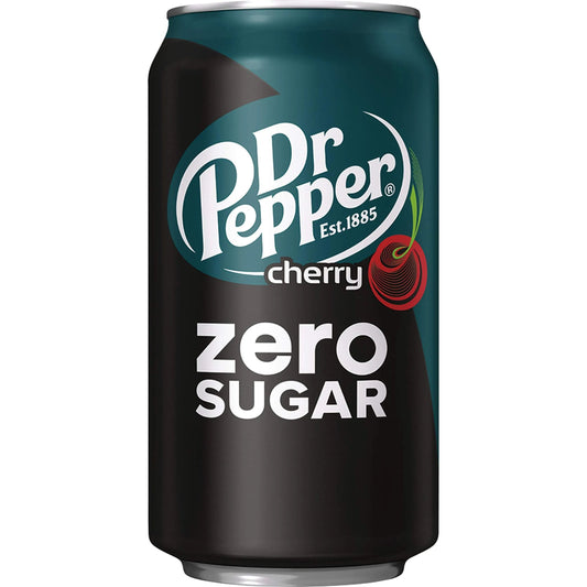 Dr. Pepper Zero Sugar - Cherry Soda Pop (not for sale) Keurig Dr Pepper company, TSAED, Bestseller, USA, Bestseller Drinks
