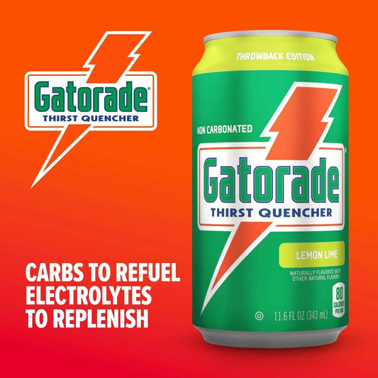 Gatorade Nc Drink Can Lemon Lime 6 Pack Soda Pop Gatorade, Trending, Latest Products