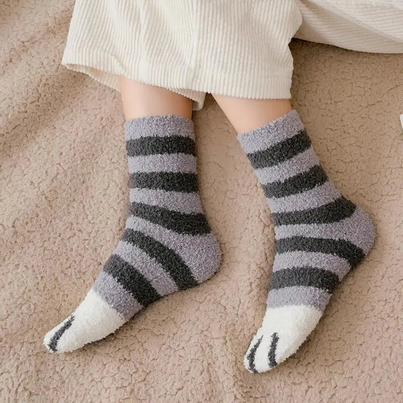 Cat Paws Print Socks Gifts (not for sale) Cat Paws Print Socks