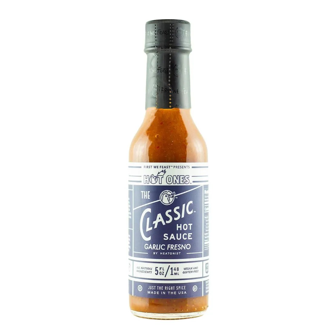 Hot Ones The Classic - Garlic Fresno Edition Hot Sauce Hot Sauce (not for sale) Hot Ones, trending products, usabestseller, cabestseller