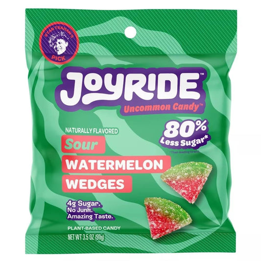 Joyride Candy Sour Watermelon Wedges Strips (100g) Sour Candy Joyride Candy, trending products, latest