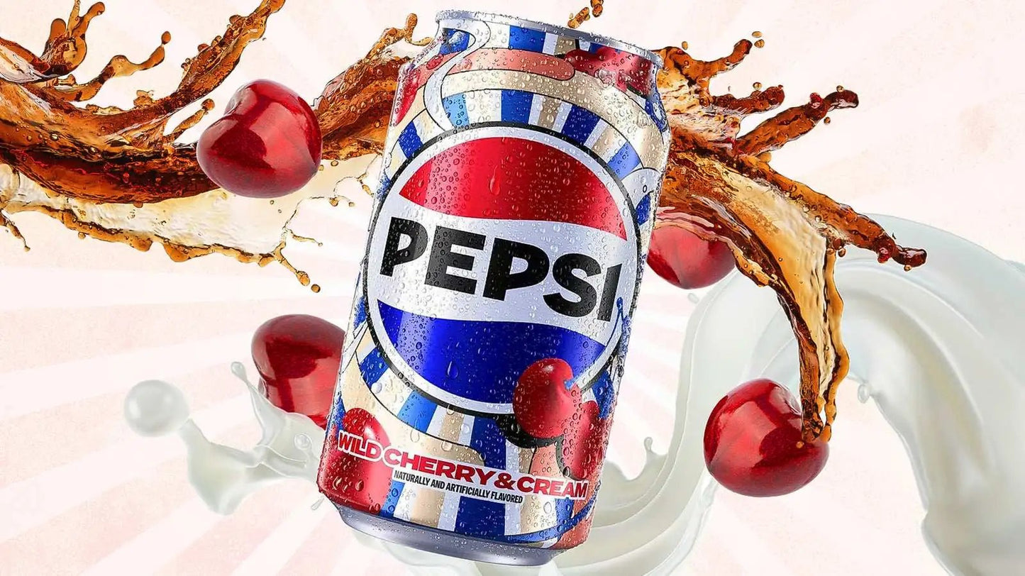 12 Pack Pepsi Cola Wild Cherry Cream Soda (not for sale) Pepsi, trending products, 12 Pack, Bestseller, Bestseller Drinks