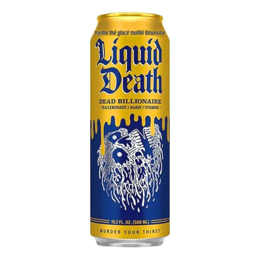 Liquid Death Iced Tea Armless Palmer 24 pack Soda Pop (not for sale) Liquid Death, TSAED