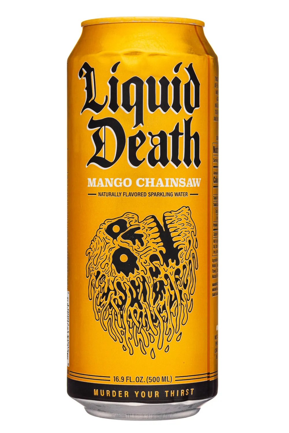 Liquid Death Mango Chainsaw Can Soda Pop (not for sale) Liquid Death, TSAED